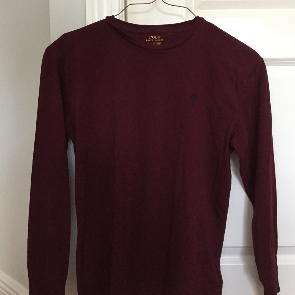 Polo long sleeved shirt